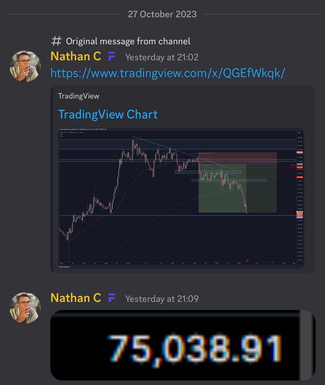Nathan $75K+ profits